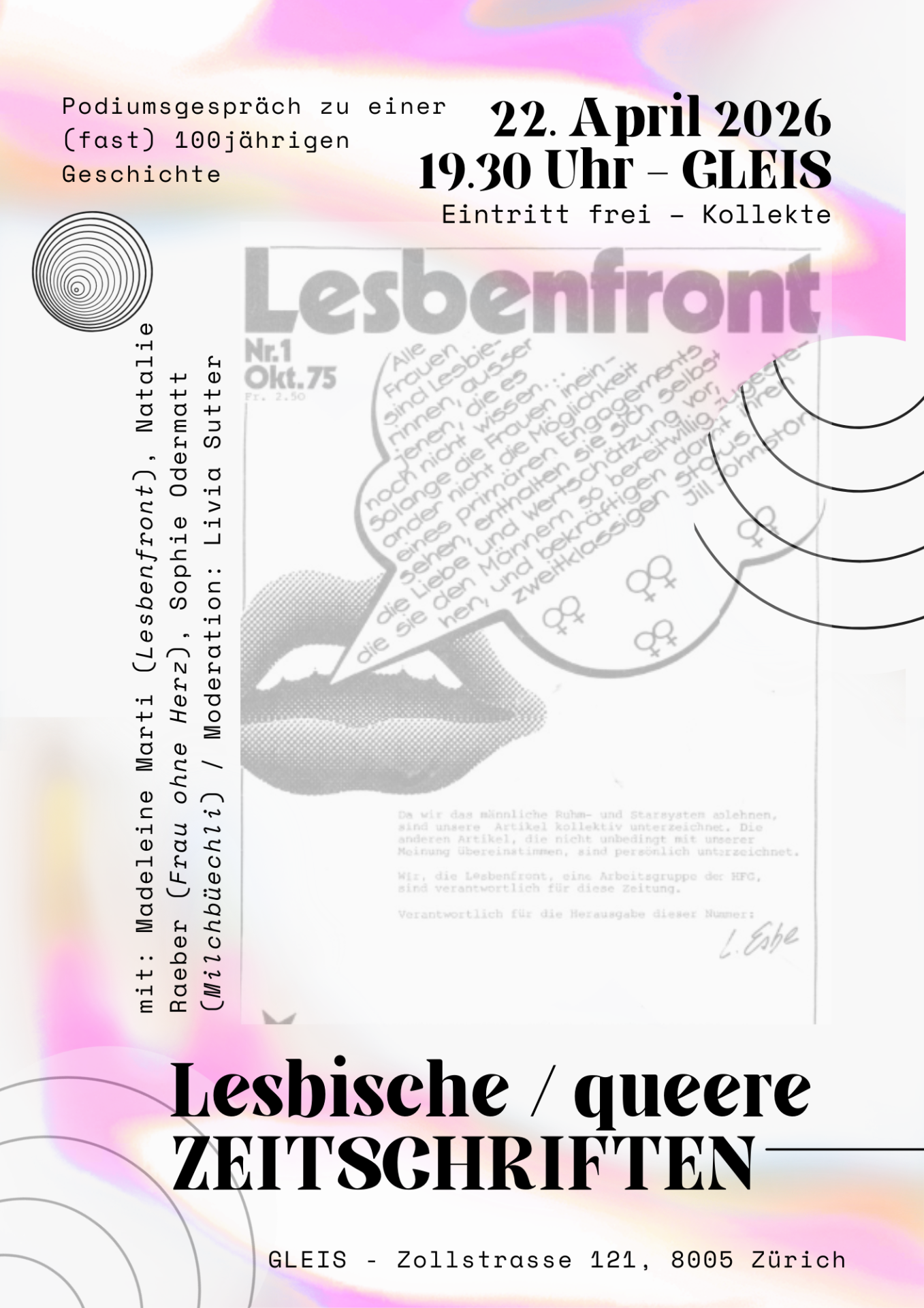 Lesbische/queere Zeitschriften in der Schweiz