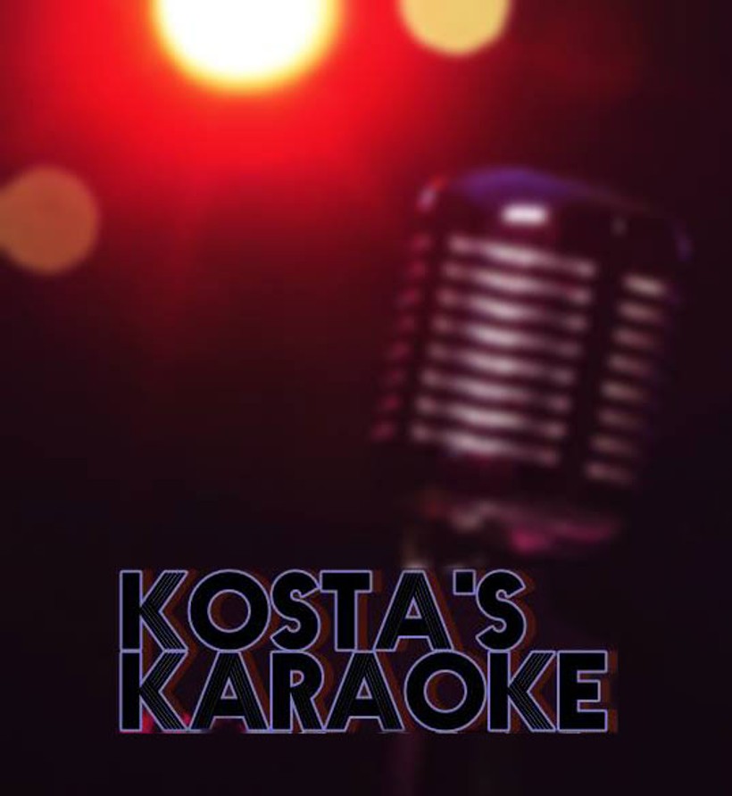 Karaoke mit Kosta