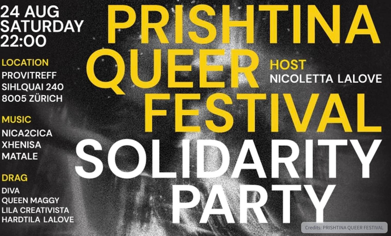 Prishtina Queer Festival Solidarity Party